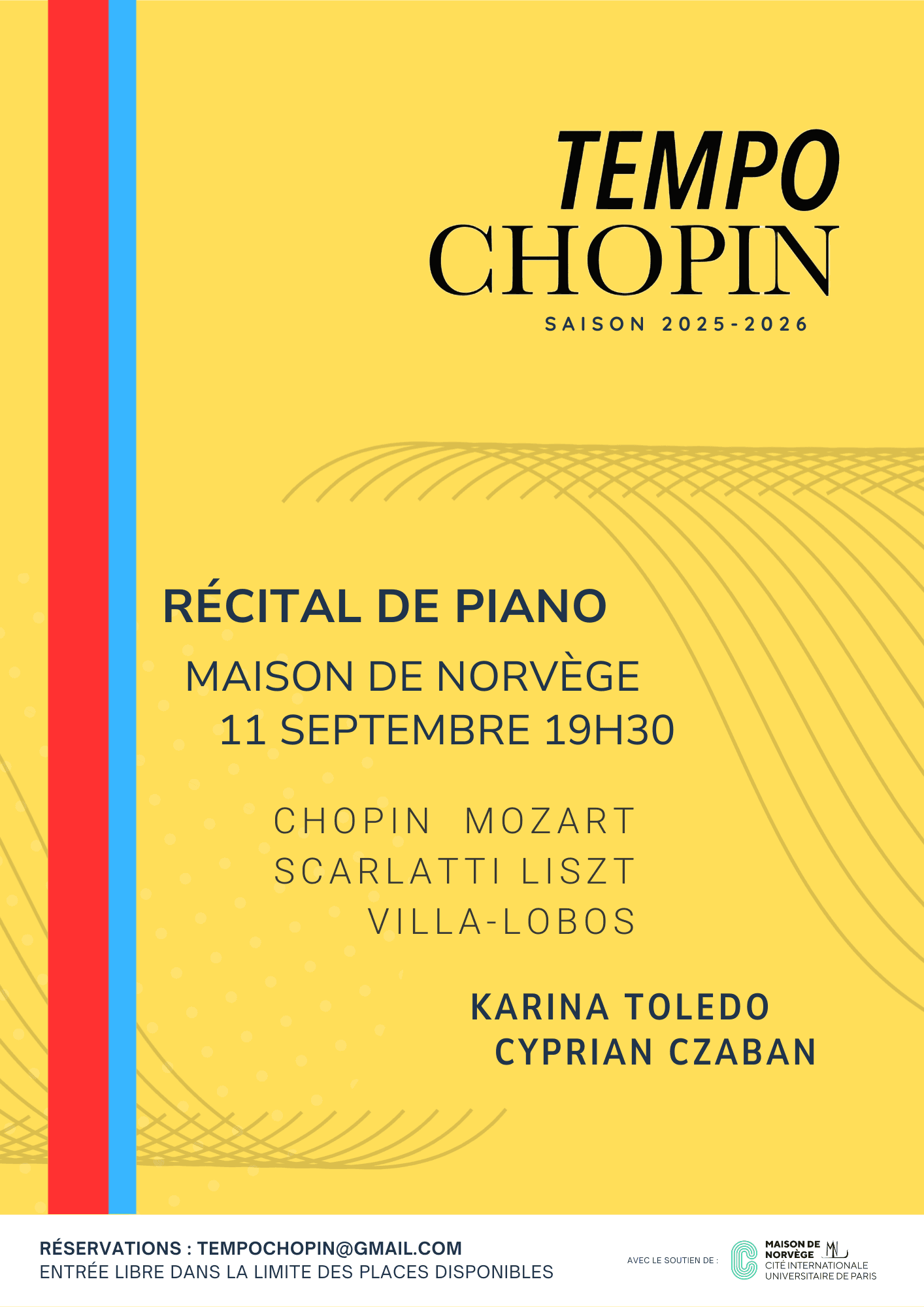 Concert à Cité Universitaire